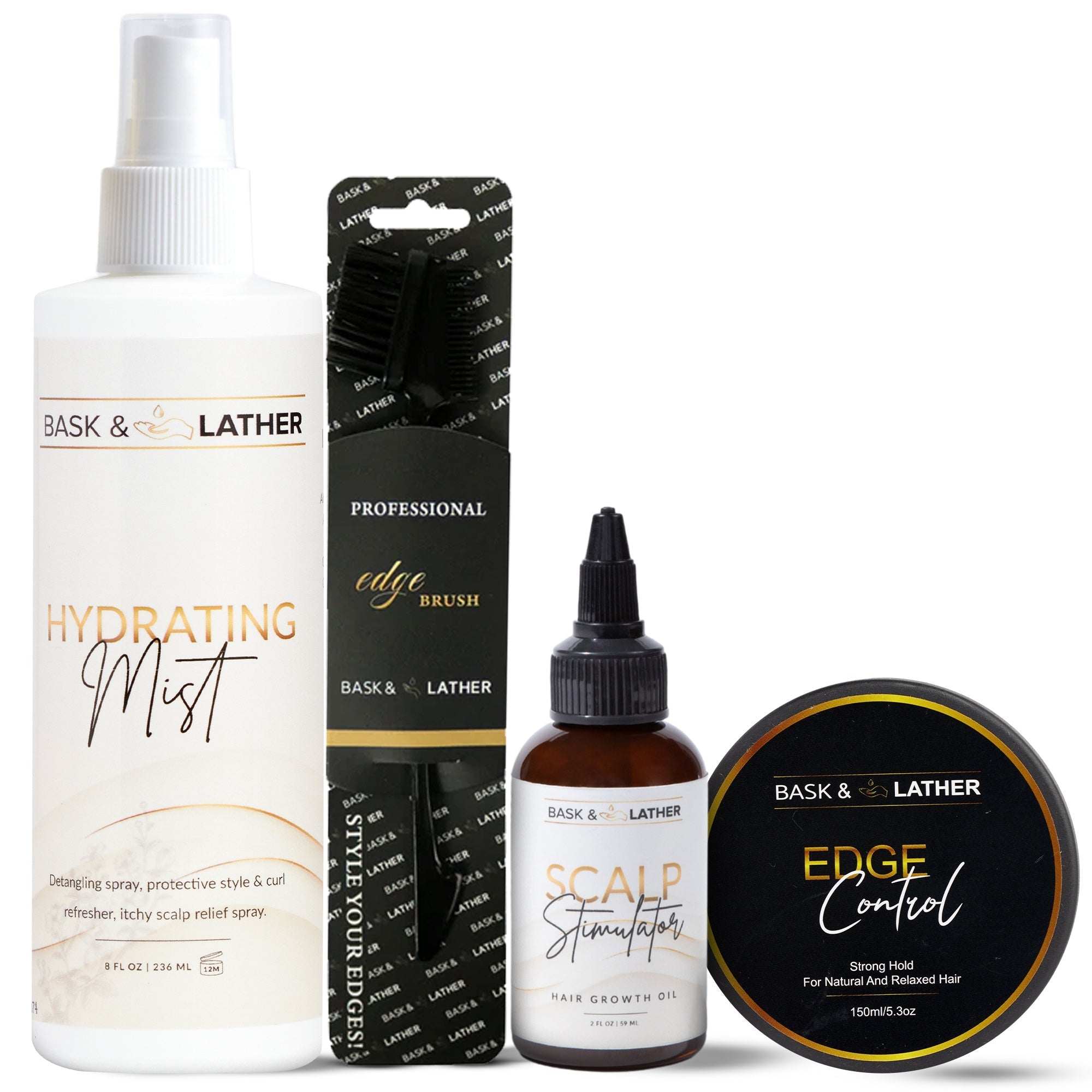 Protective Hairstyle & Edge Growth Bundle